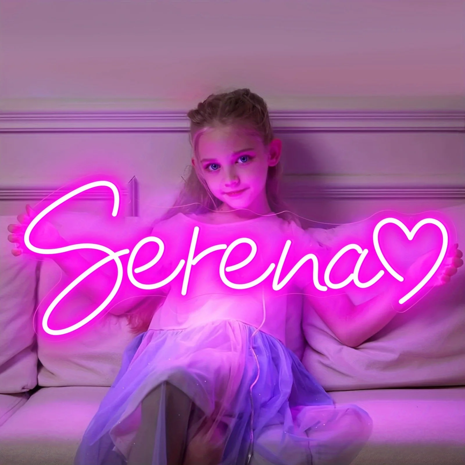 

Custom Name Neon Sign Personalized Birthday Gifts Decoration Bedroom Wall LED Neon Lamp Your Text Business Logo Night Light