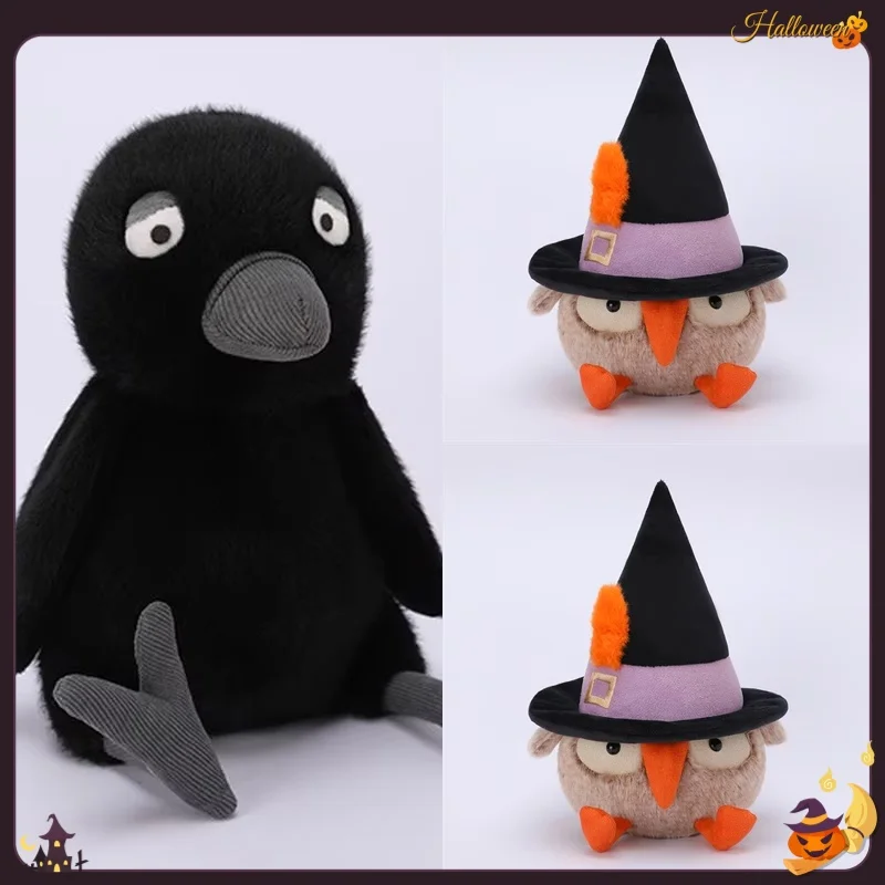 

Хэллоуин Страшный Кавайный Кот Призрак Сова Ворона Кукла Каваи Плюшевая Игрушка Кукла Ручной Работы Мультфильм Аниме Каваи Кукла На День Рождения Игрушка Подарок ﻿