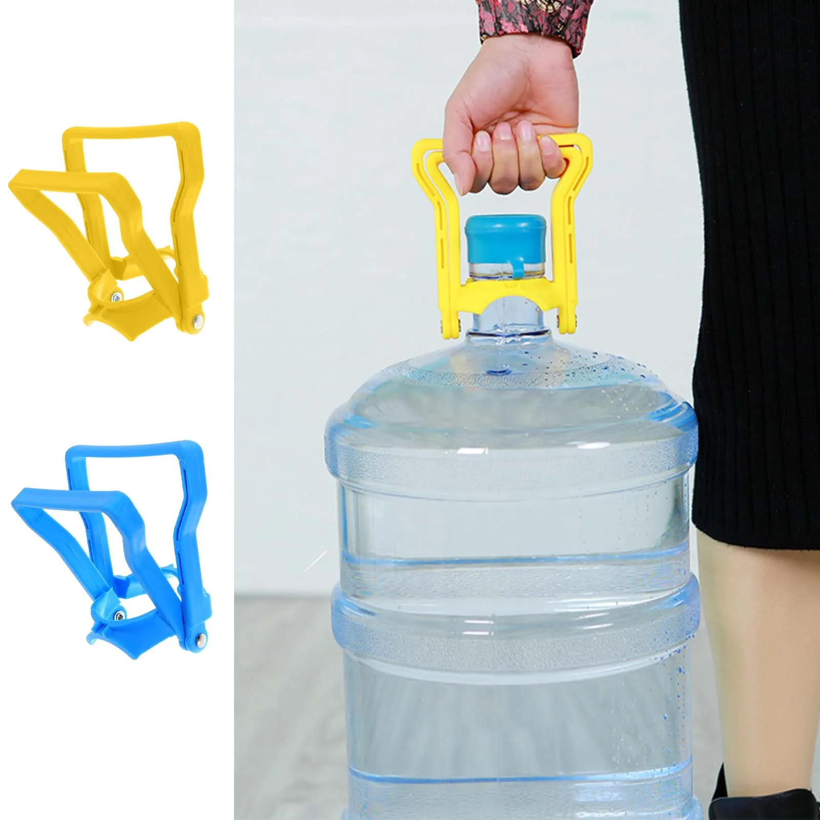 Water Bottle Handle Buckets Carrying Tools With Ergonomic Handle Labor-Saving Bag Holder Handle Carrier For Homes Shopping Malls