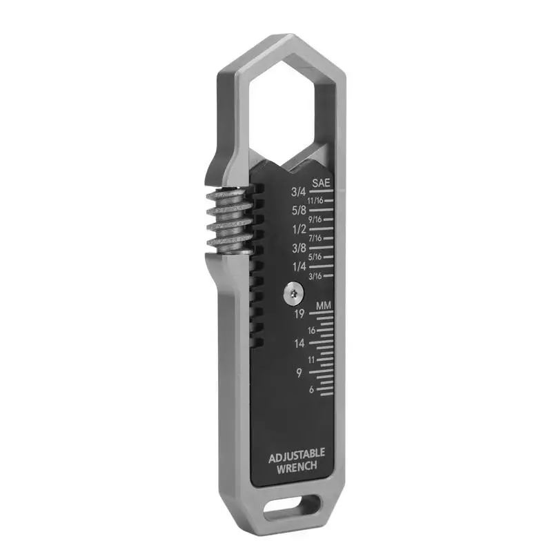 Multi Tool Wrench Portable Multi Wrench Ergonomic Design Space-Saving Pocket Tools For Outdoor Explorers Enthusiasts