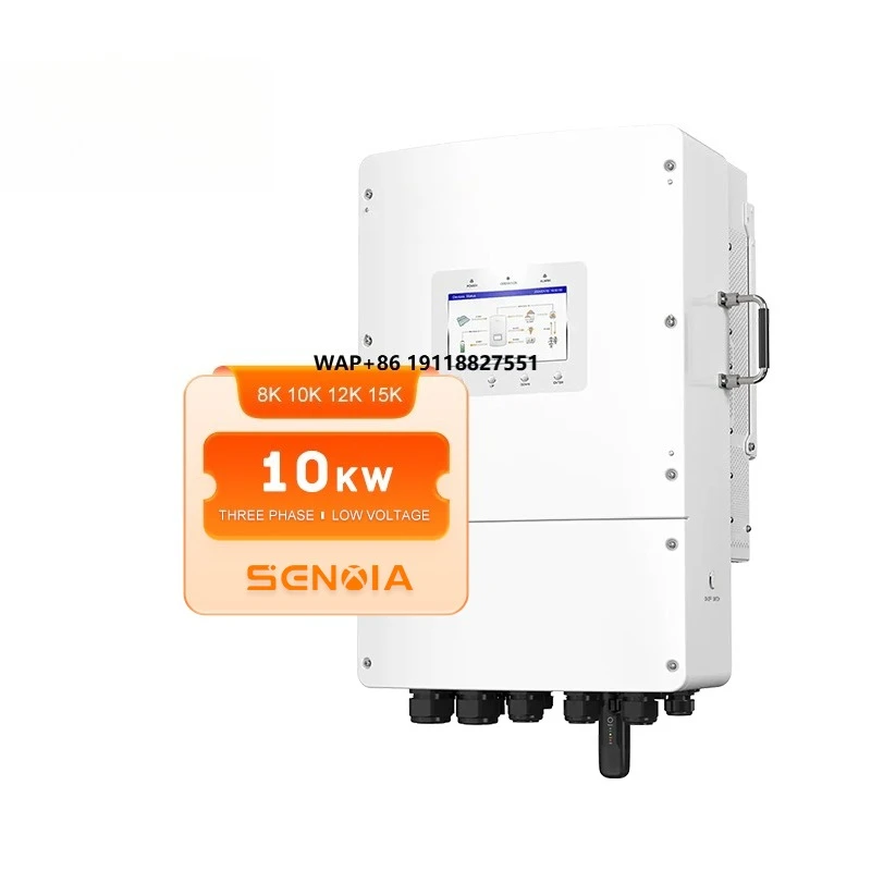 

Hybrid Solar Inverters Energy Storage System 8KW 10KW 12KW 15KW Three Phase Low Voltage Solis Inverter S6-EH3P(8-15)K02-NV-YD-L