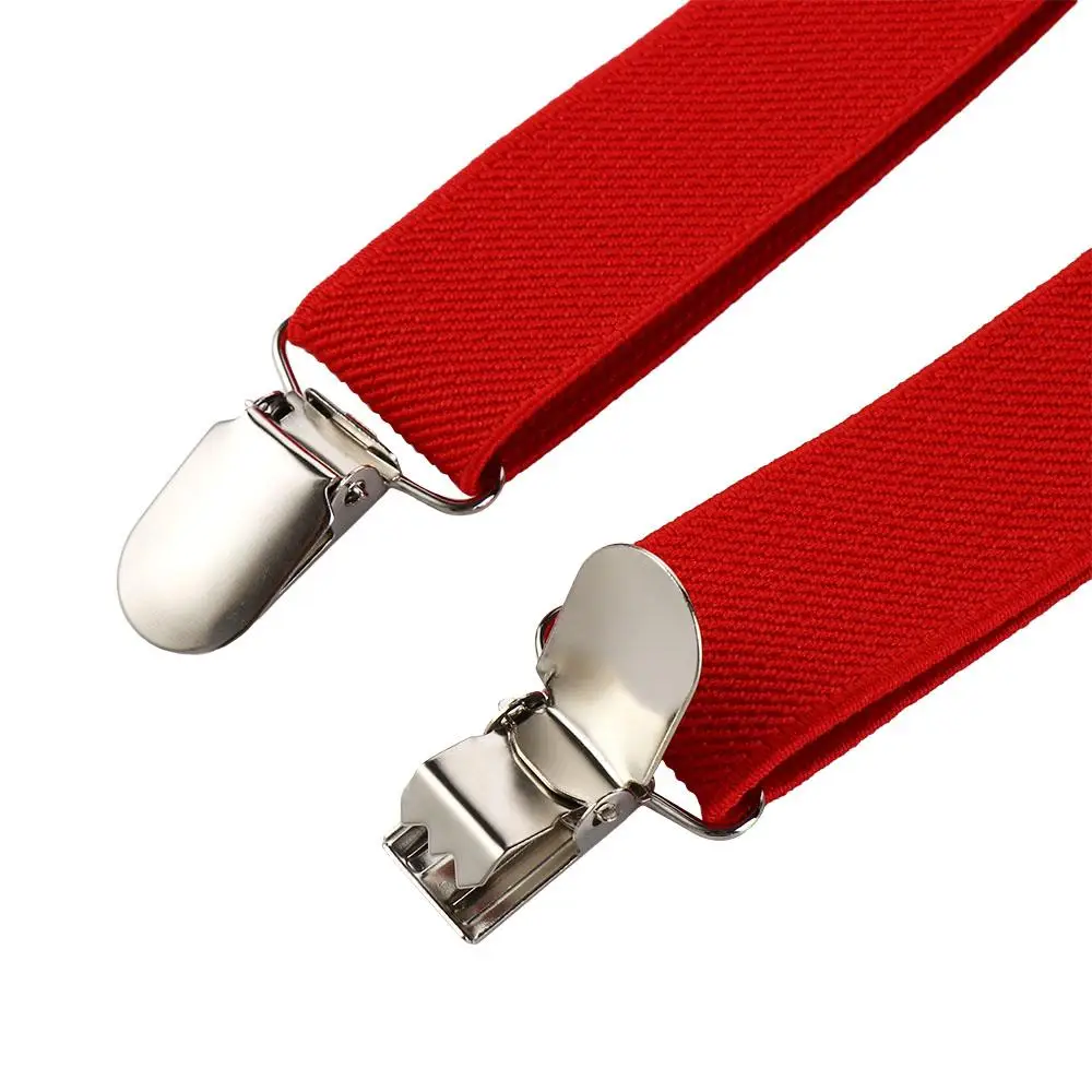 

Модный зажим для ремня для выступлений для мальчиков и детей для девочек, комплект подтяжек с галстуком-бабочкой, подвесные зажимы для брюк, зажимы для подтяжек