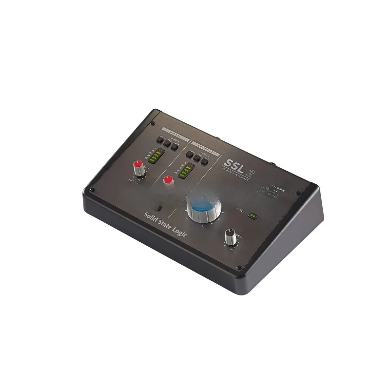 State Logic SSL2 2-In / 2-Out 2 X SSL-Designed Mic Preamps USB 2.0 Bus-Powered Audio Interface Solid