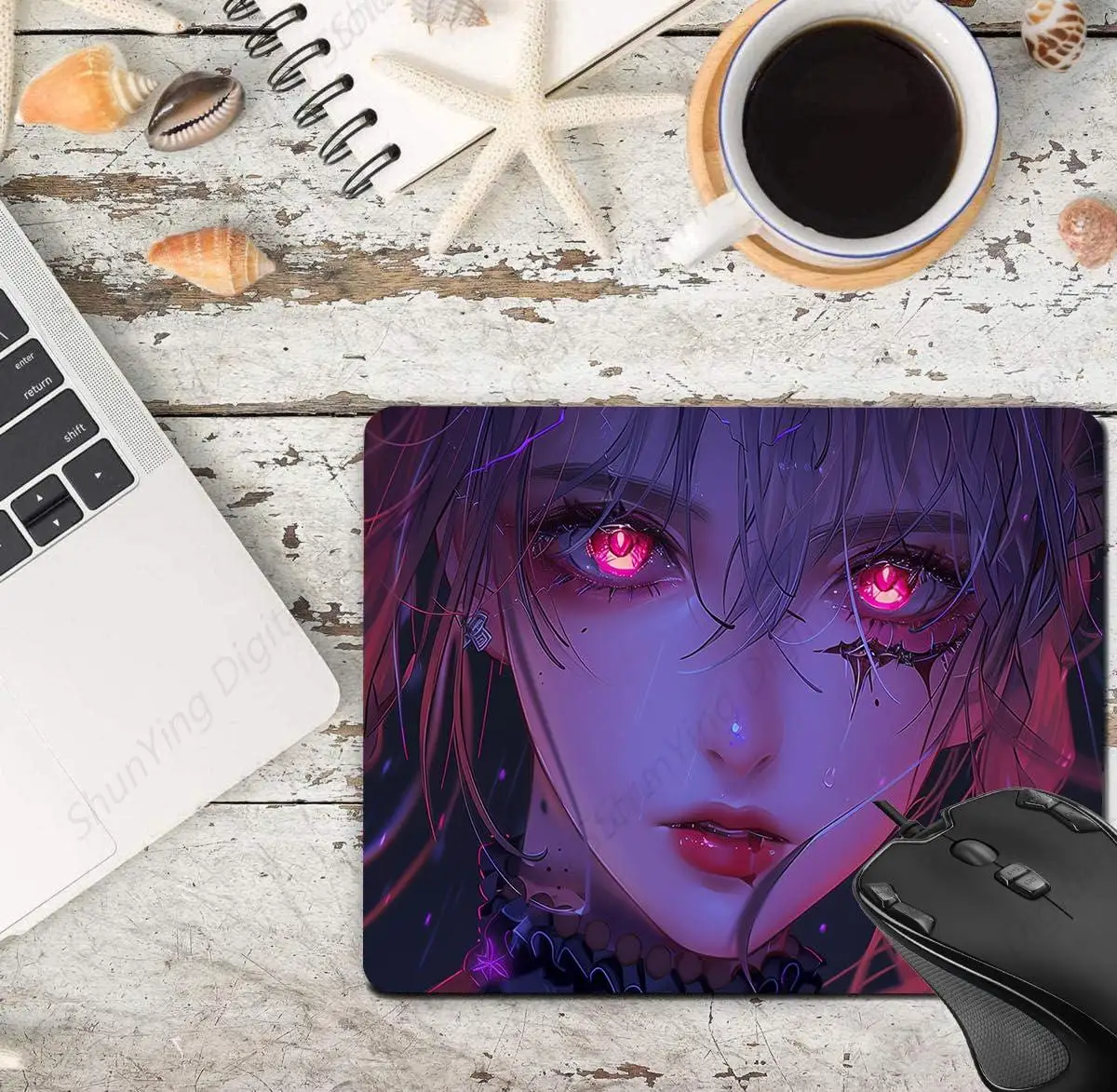 Anime menina legal quadrado mouse pad gaming mouse pad anti deslizamento de borracha notebook computador escritório desktop mouse pad presente 25*30cm