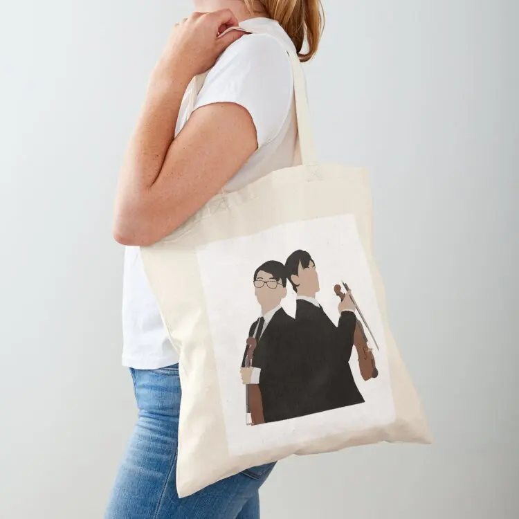 Twoset Violin World Tour Tote Bag bags for women tote bags men Canvas shoulder bag