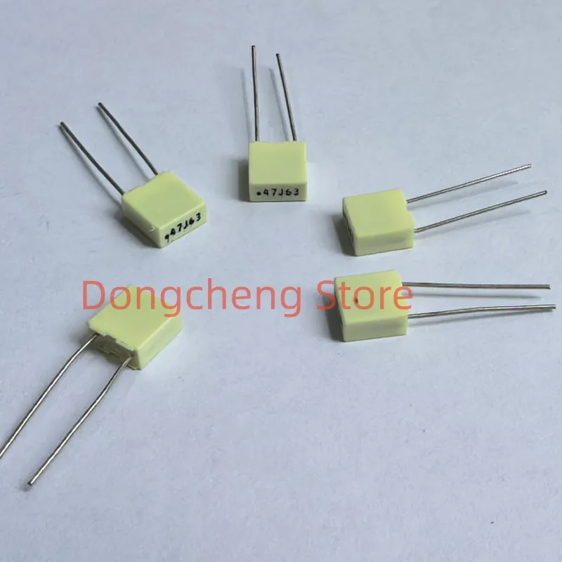 10pcs/50pcs Original new KEMET AV ARCOTRONICS R82 0.47uf/63V 470nf u47 474 Film Capacitor Pitch 5mm