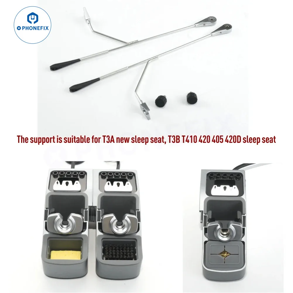 

Original AIXUN Soldering Iron Sleep Base Soldering Handle Stand Bracket Is Suitable For AiXun T3B/T405/T410/T420/T420D Tools
