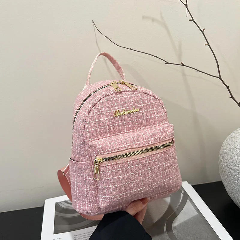 2025 new fashion and versatile women's travel backpack cute girl bag wholesale price good quality