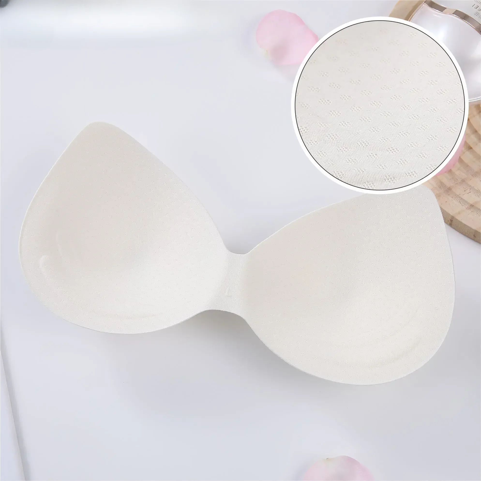 

Chest Pad Sponge Bra Pads Push Up Breast Enhancer Insert Thickened Underwear Pad Bra Pad Bra Padding Inserts Cups for Underwear