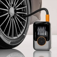 AIERSUI A mini portable car tire inflator is suitable for inflating car tires, bicycle tires, basketballs, etc.