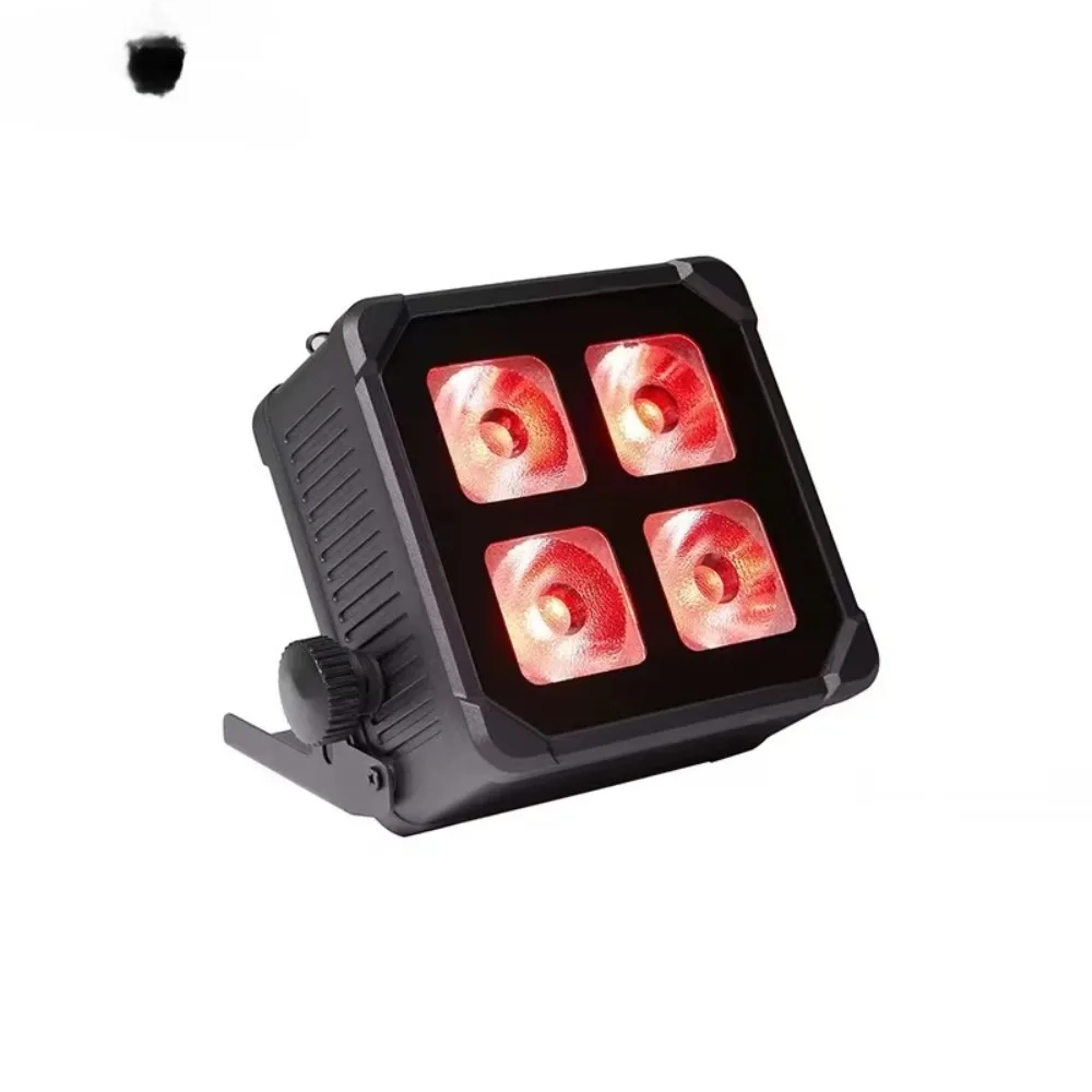 Wireless DMX 4x20W IP65 Waterproof LED Par Wash Light 8pcs Chargeable Flight Case RGBWA UV 6in1 Uplights DJ Spotlights DMX512