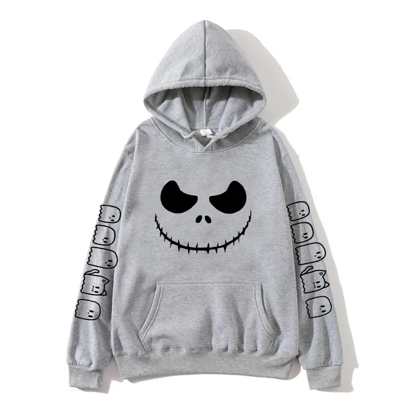 Ghost Funny Cartoon Pullovers Halloween Hoodies Graphic Unisex Sweatshirt Autumn Streetwear Print Man/Woman Hoody Sweatshirts Ma