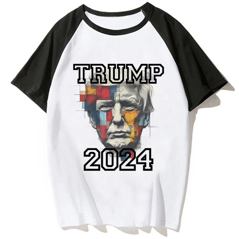 Trump Tee women comic t-shirts female 2000s comic streetwear clothing