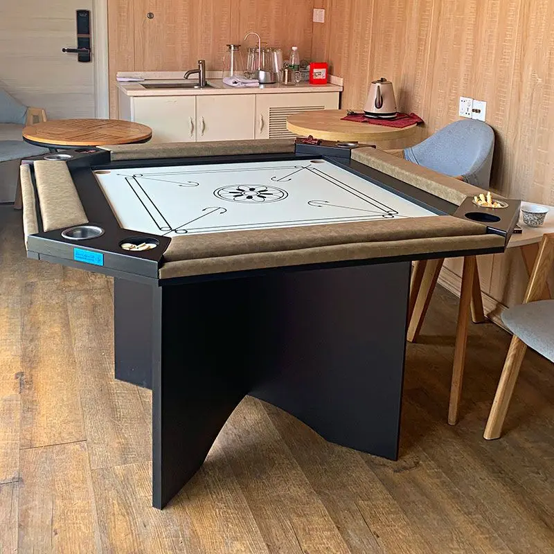 Multifunctional four-in-one chess table playing card table
