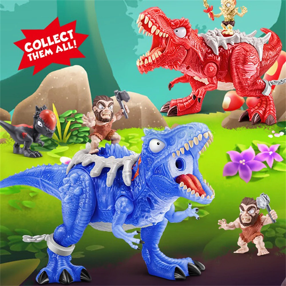 ZURU Smashers Dino Egg Hunt Light-Up Fire Breathing Dinosaur Themed Treasure Hunt Toy Verzamelspeelgoed voor jongens en kinderen
