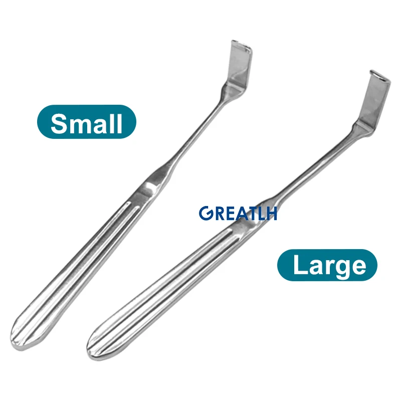 Stainless Steel Rib Cartilage Eight-Piece Set with Sterilization Box Rib Pull Hook Stripper Rib Cartilage Instrument