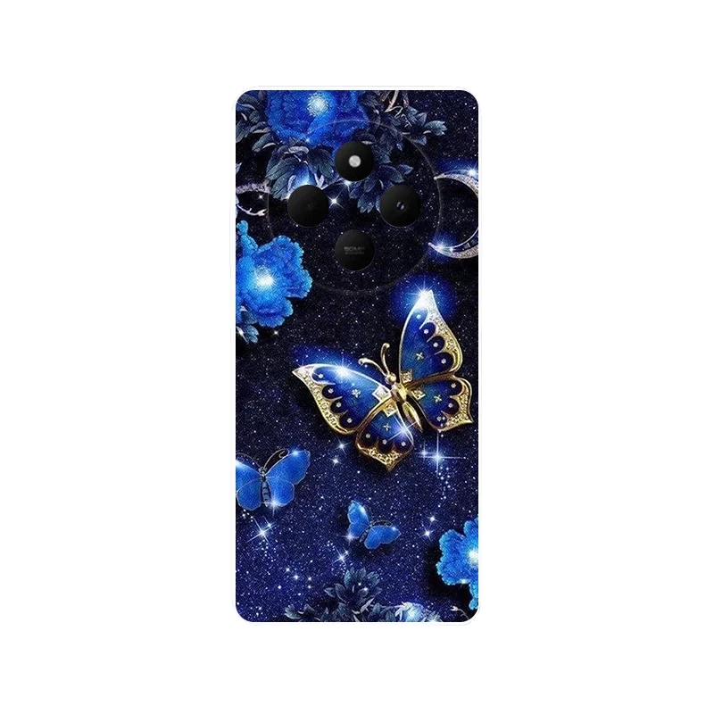 Per Xiaomi Redmi 14C Custodia Calcio Custodie posteriori in silicone morbido Per Redmi 14C 14 C 4G Copertura del telefono Redmi 14C