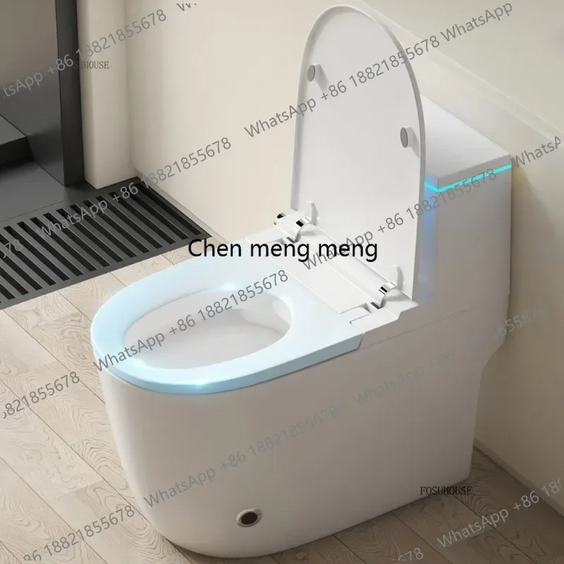 

Home Bathroom Fixture Smart Toilet Ceramic Siphon Toilets Semi-intelligent No Water Pressure Limit No Plug-in Smart Toilets x