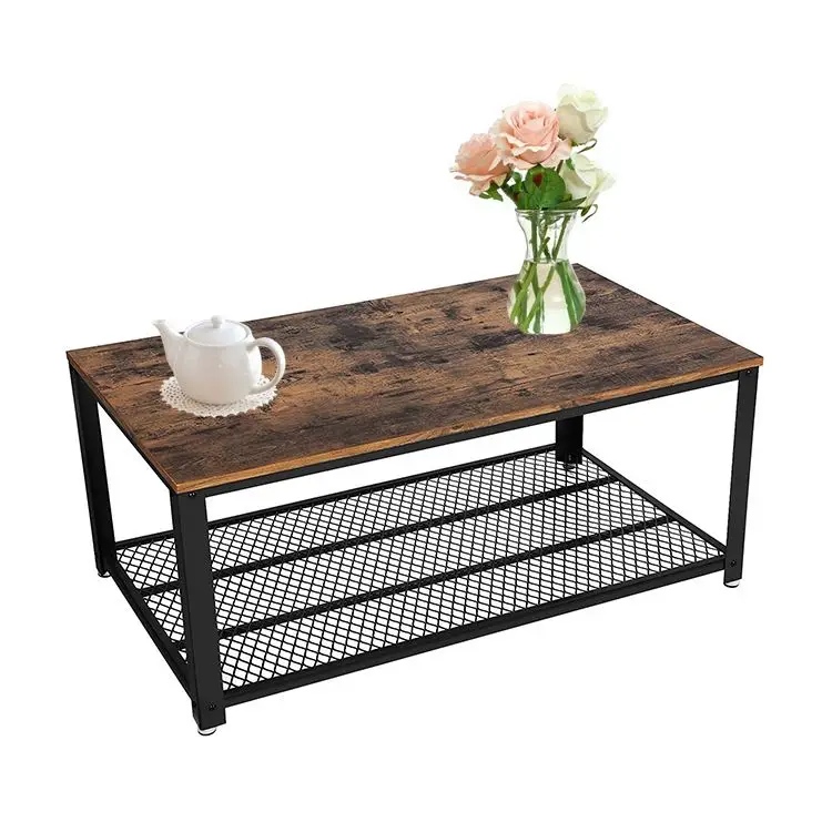 Antique Wooden Coffee Table for Living Room and Bedroom