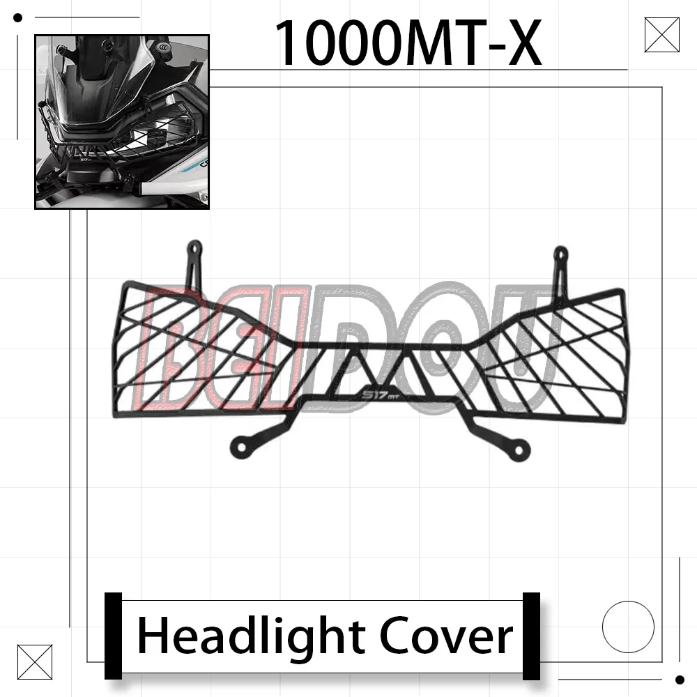 

New For CF moto 1000MT-X 1000 MTX Motorcycle Modification Headlight Cover Guard Headlight Network Headlight Protector