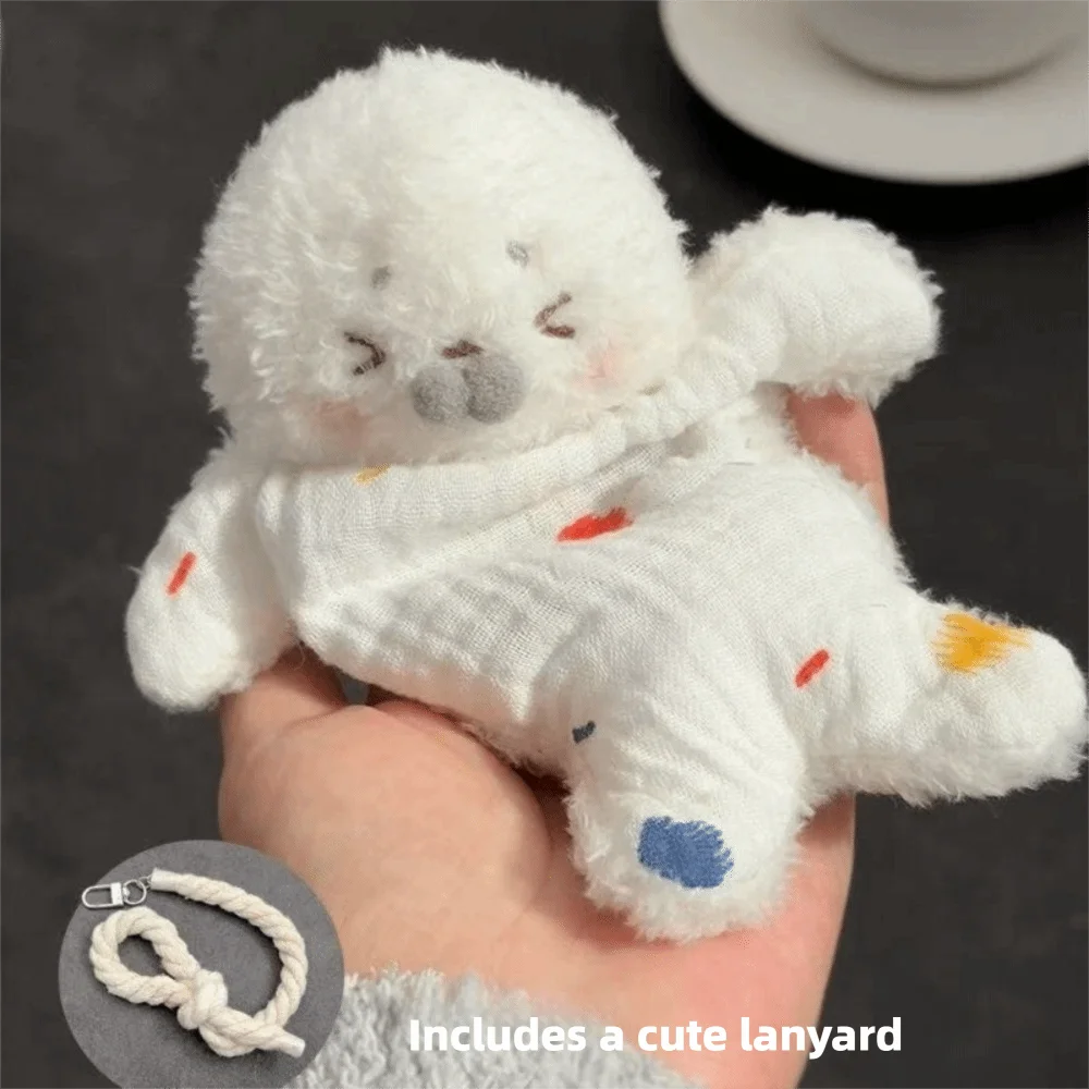 Soothe Cute Seal Hanging Rope Dolls Hanging Rope Funny Sensory Stress Relief Dolls Bean Bag Plush Toy Stress Relief