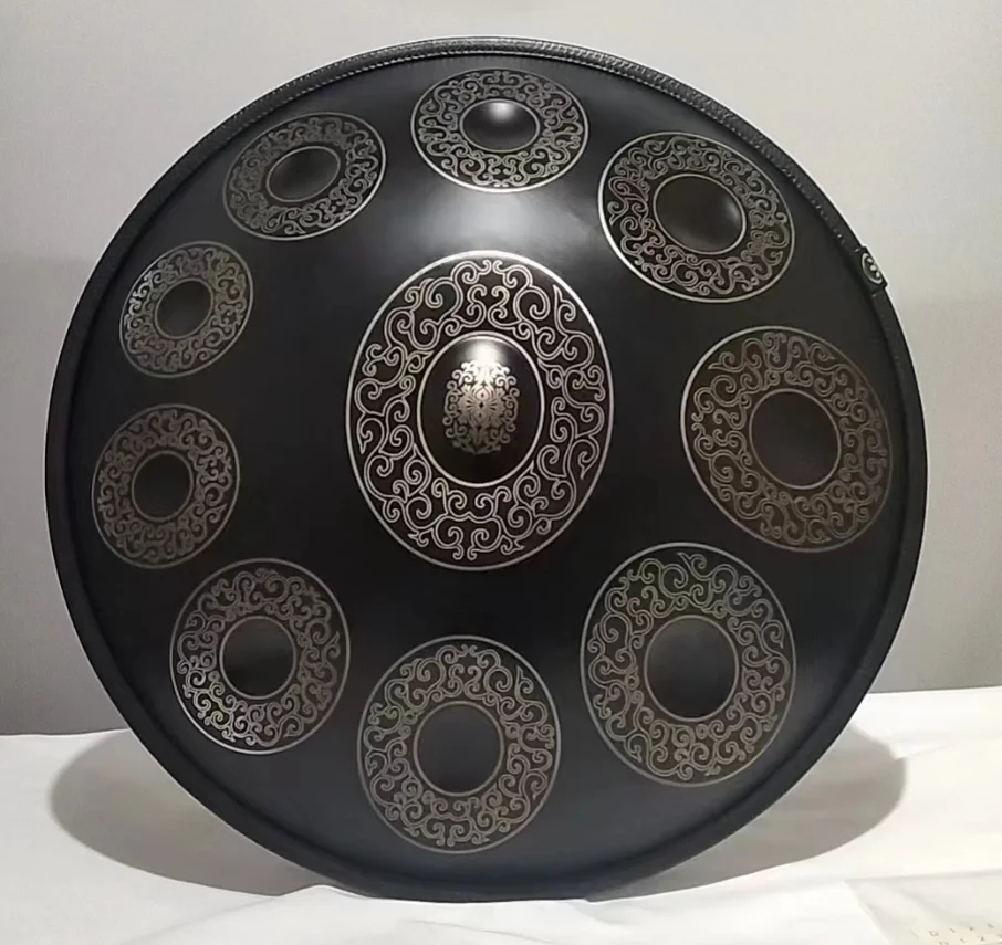 

Музыкальный инструмент 9 10 12 нот 22 дюйма 432 Герц Ручная сковорода 440 Музыкальный барабан Handpan