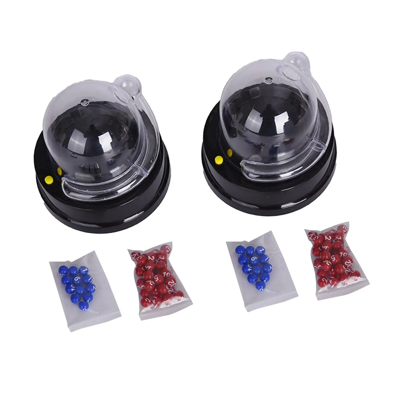 

Мини-электрический лотерейный аппарат для розыгрышей с пронумерованными шариками, пластиковая настольная игра для клубных карнавалов