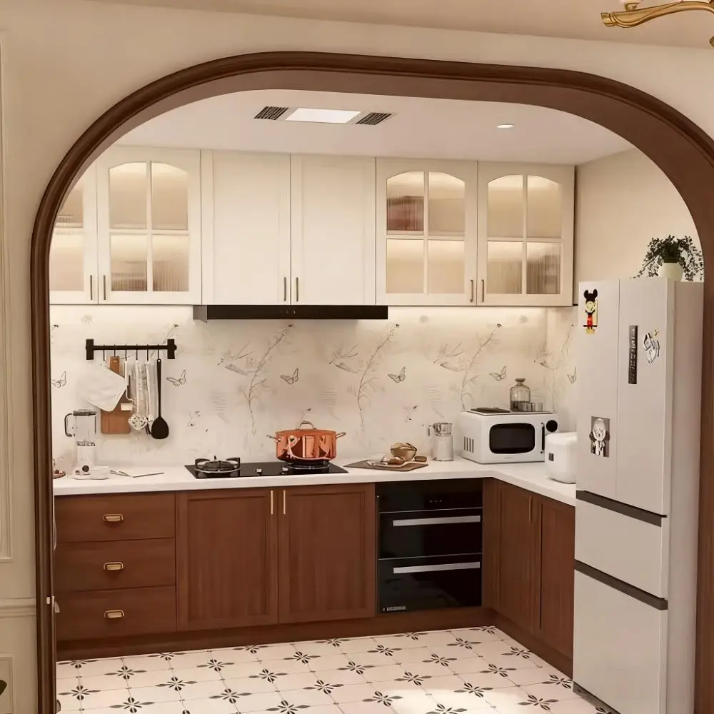 

nc-Whole House Custom French Retro Solid Wood Outdoor Kitchen Cabinet Factory Made in Mainland China#