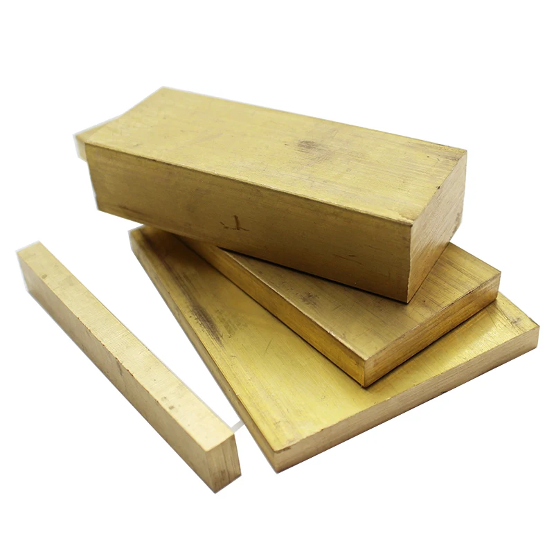 Imagem -04 - Solid Brass Flat Bar Estoque Vários Tamanhos