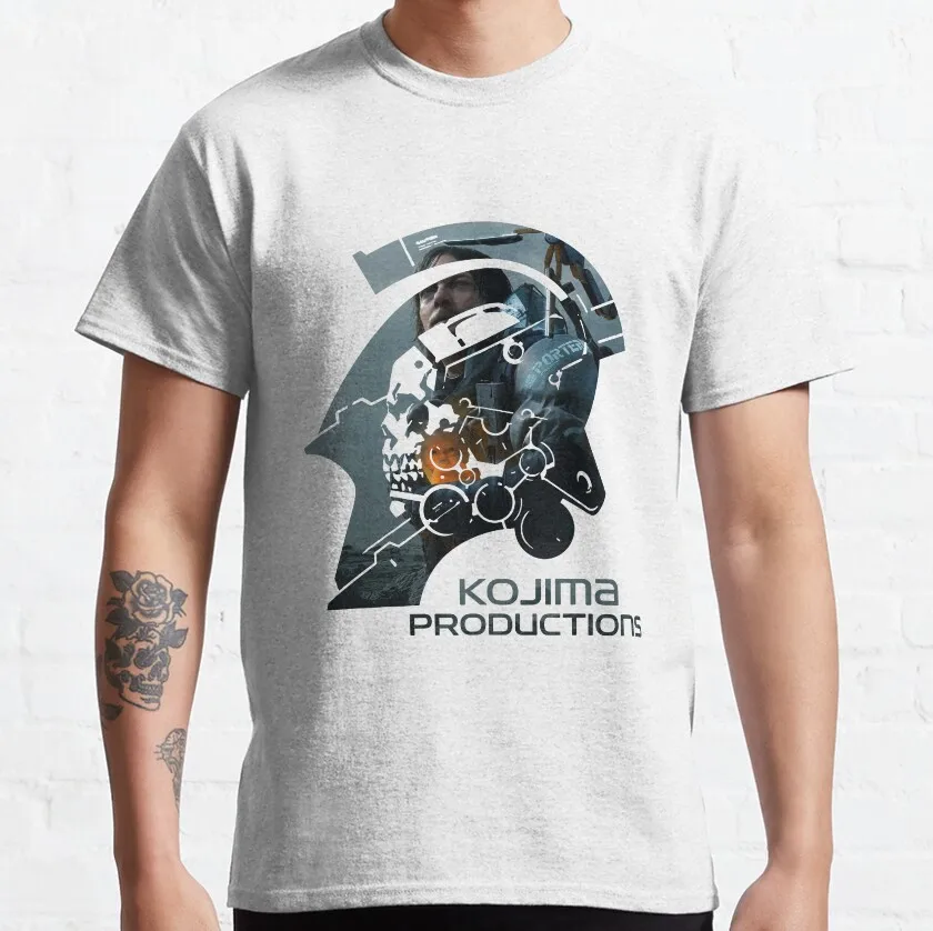 Kojima Production - Death Stranding  sam porter bridges kojima game videogame T-Shirt  100% cotton printed clothing plus size