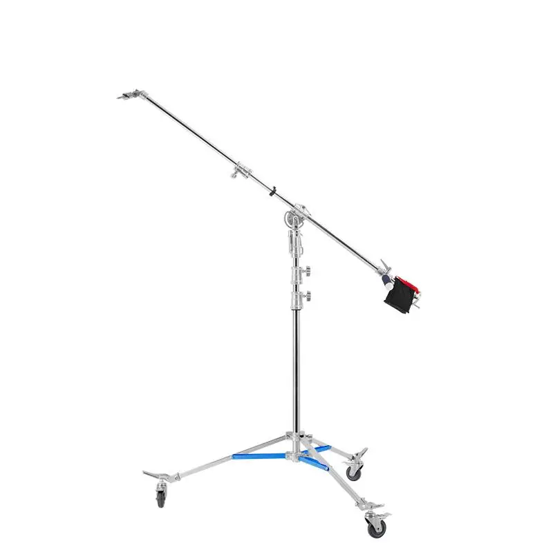 Bm-300 Heavy-duty Photography, Film And Television Rocker Arm Roof Lamp Stand For Professional Video Studio