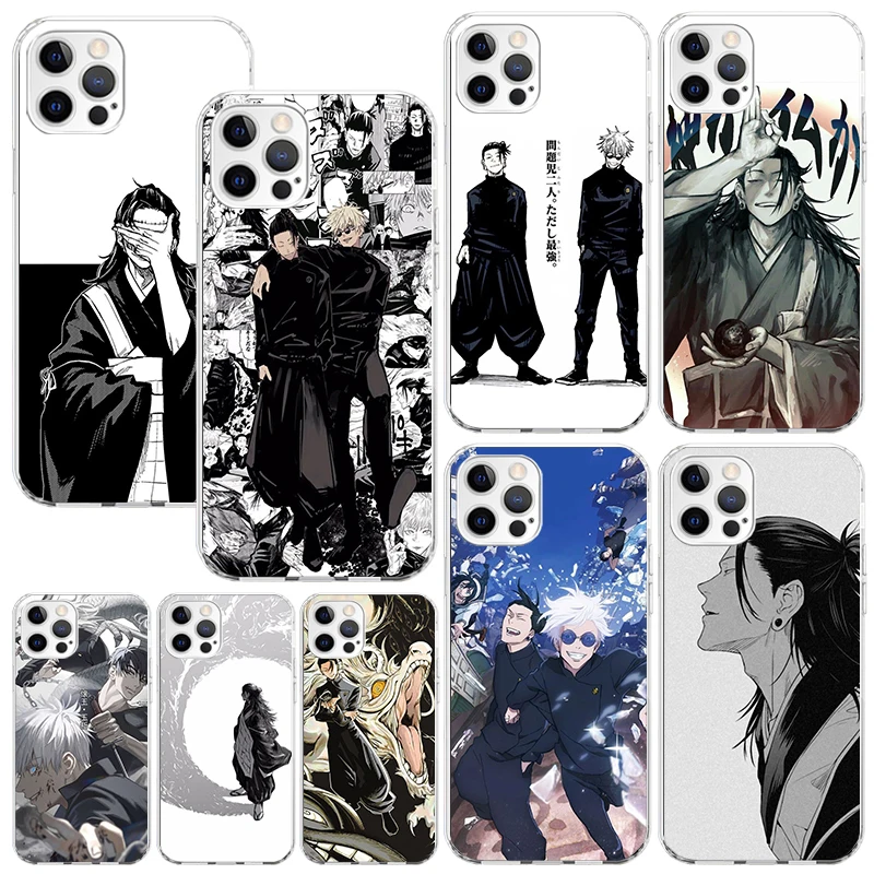 Jujusu-Kaisen Geto Suguru Phone Case For Iphone 16 15 14 13 Pro Max 12 Mini 11 X Xr Xs 7 Plus 8 + Se 2020 Art Fundas Back Cover