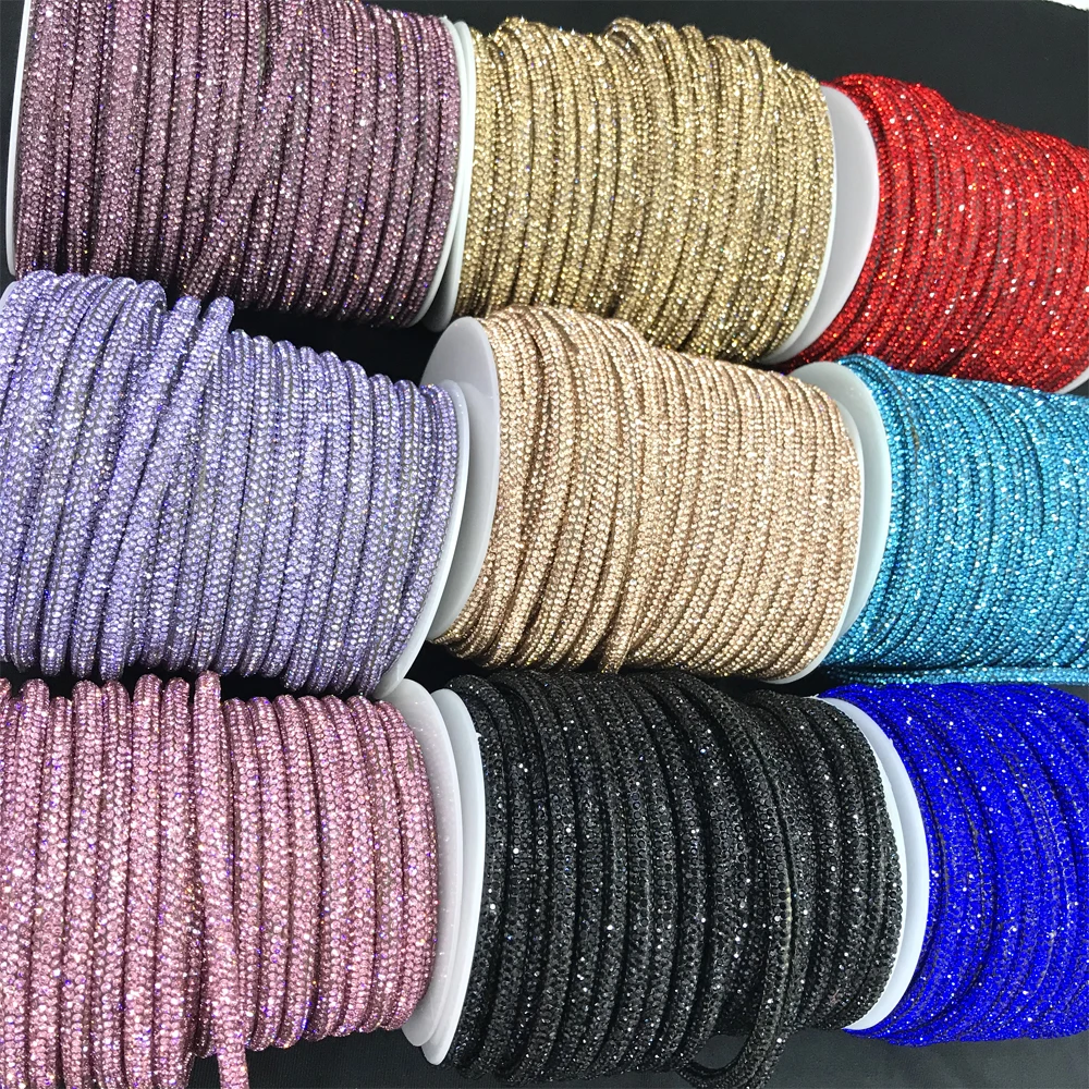 Rhinestone Cotton Rope