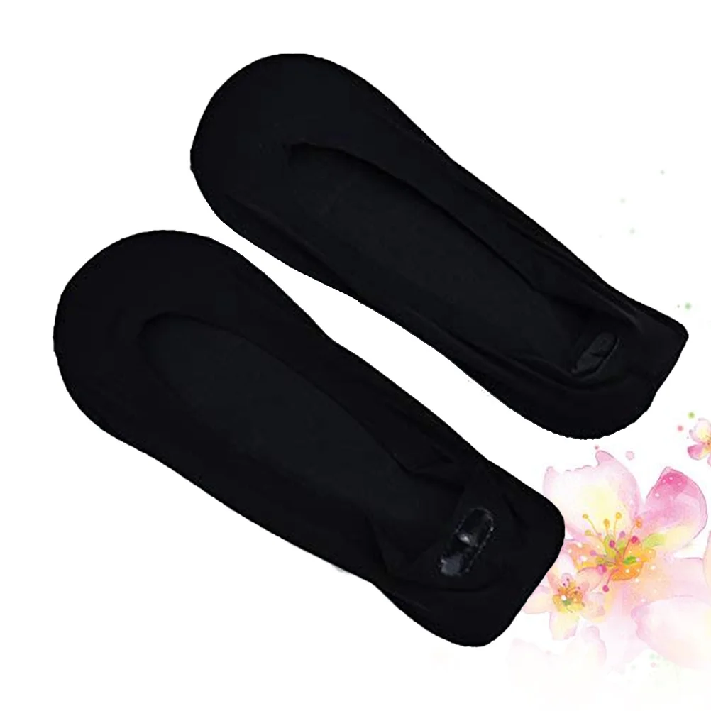 

1Pair 3D Padded Arch Support Socks Ultra Soft Breathable Invisible Elastic Non Slip Boat Liner Cushion Shock Absorption Pain