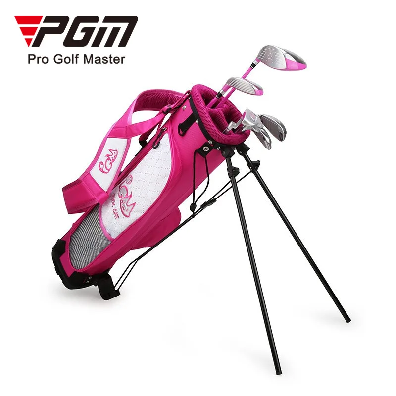 

PGM Youth Golf Bag Children's Stand Bag Portable Version Double Shoulder Straps