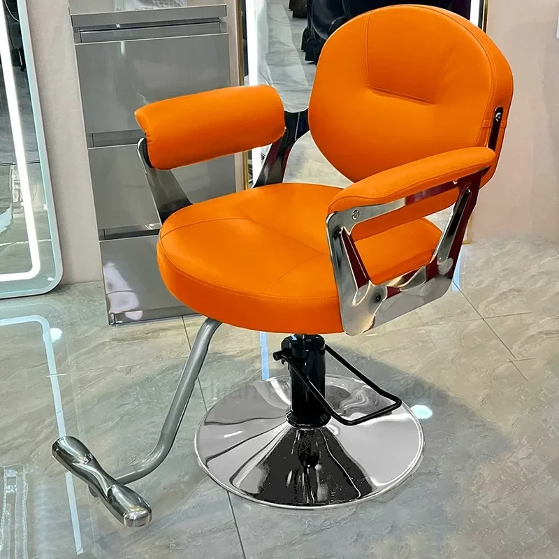 

Facial Vanity Barber Chairs Luxury Aesthetic Cosmetic Modern Barber Chairs StoolManicure Silla De Barberia Barber Furniture