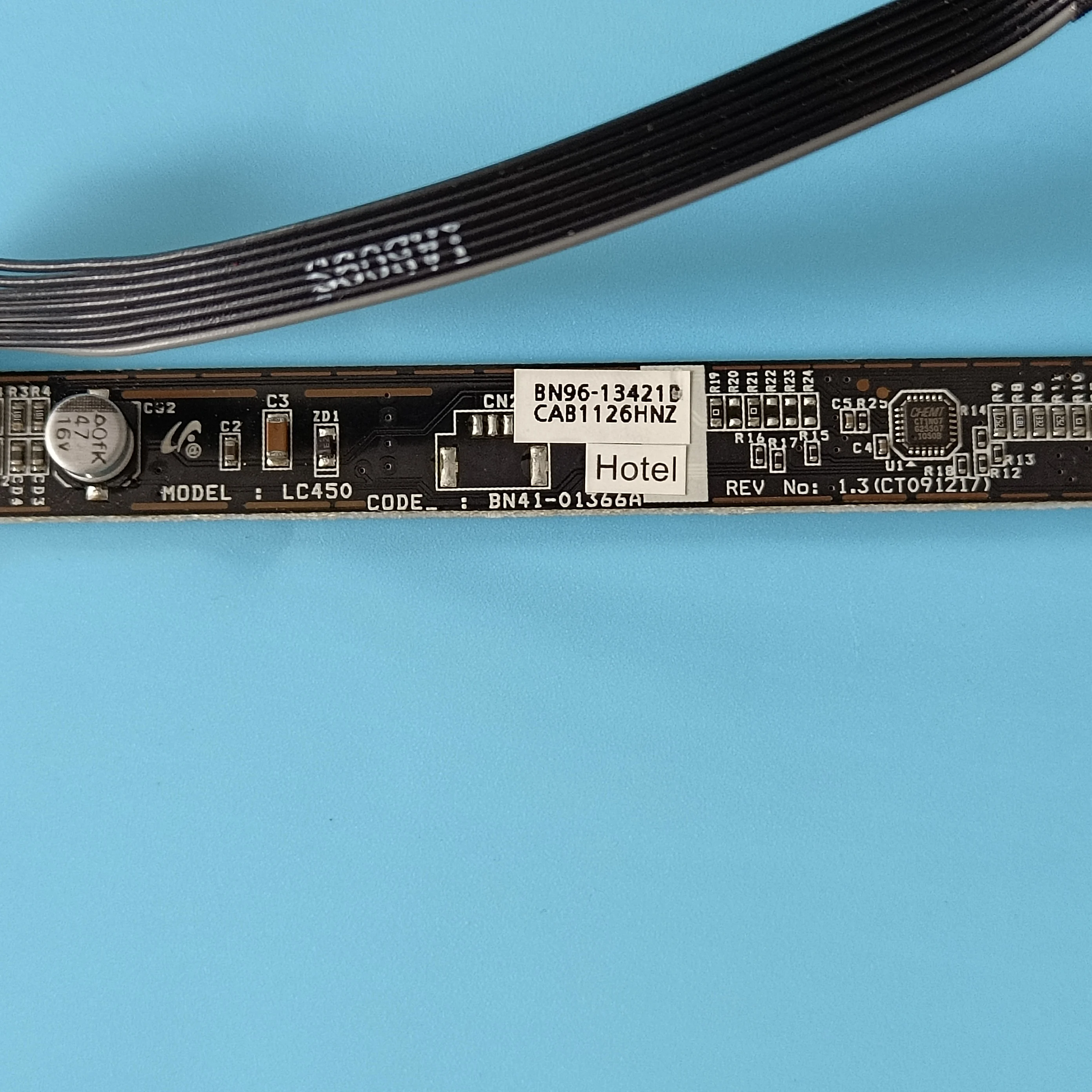 BN41-01366A BN41-01382A For LE46C530F1W LE40C530F1W LE26C450E1W LE32C530F1W LE32C450E1W POWER CONTROL TOUCH BUTTON IR SENSOR