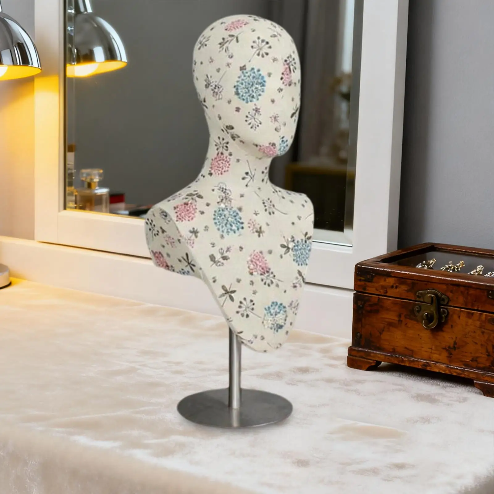 wig-display-head-necklace-display-stand-stable-multipurpose-mannequin-head-model-hat-holder-adjustable-height-for-sunglasses