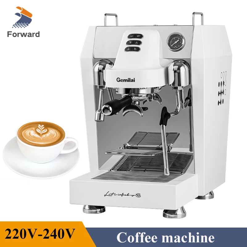 

Professional Coffee Making Machine 220V Semi-automatic Espresso Maker Cafe Use Coffee Machine