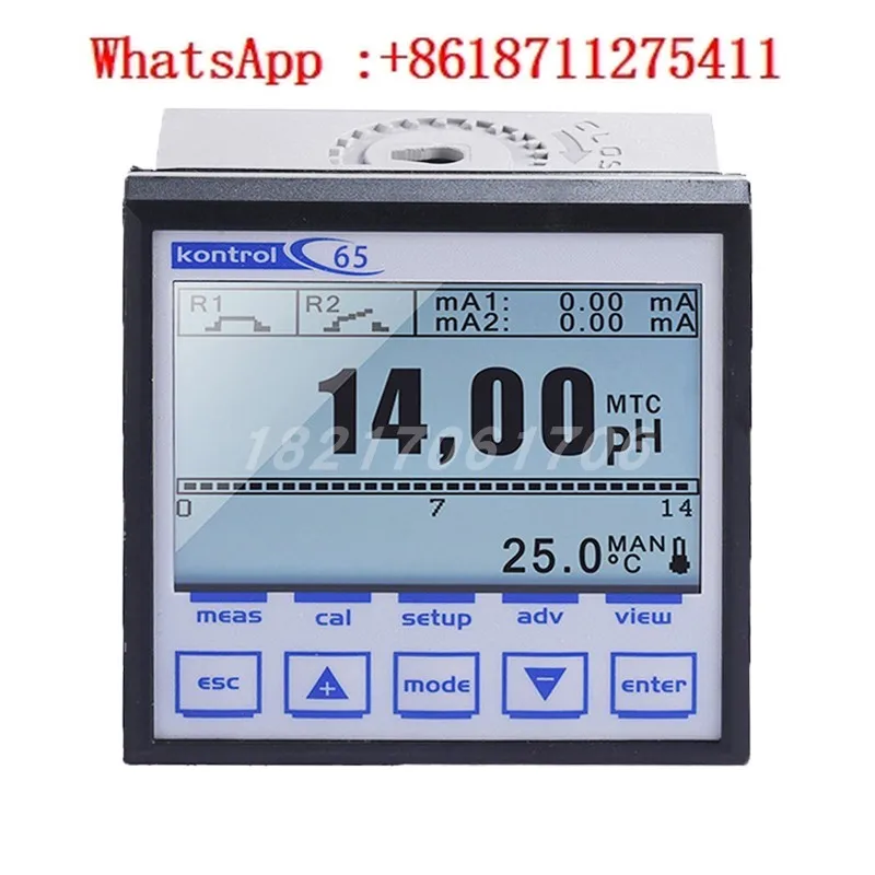 Italian SEGO K080/65CD industrial online monitoring conductivity meter SEKO resistivity transmission controller