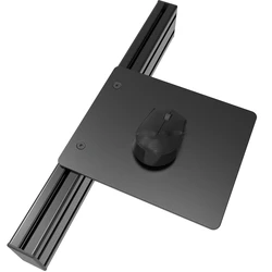 Aluminum alloy metal mouse tray storage mouse pad office game simulation racing aluminum profile bracket