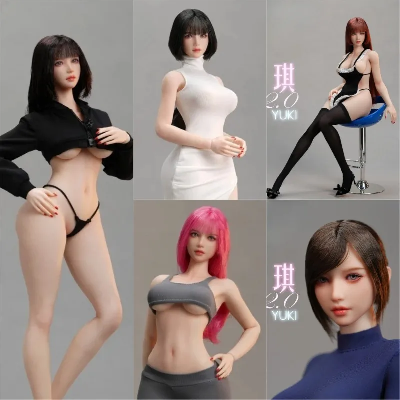 【2026 2Q】I8TOYS 1/6 escala I8-H007 ojos móviles YUKI 2,0 cabeza esculpida tallada soldado femenino modelo apto para cuerpo de figura de acción de 12 pulgadas