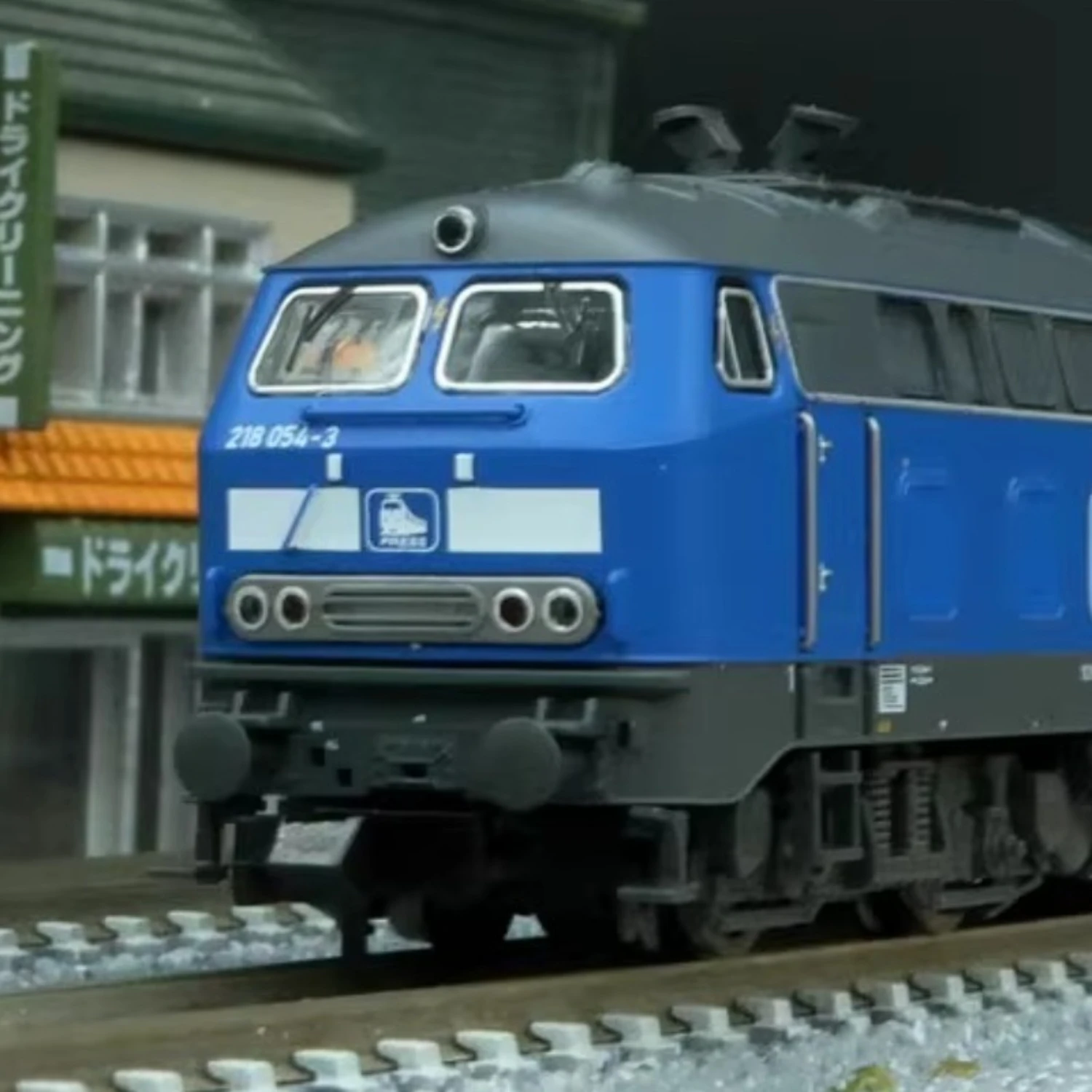 FLEISCHMANN N-type 1/160 BR218 Diesel Locomotive 7360022/7370022 DCC/DC Two Options Blue Train Model Boy Toy Gift