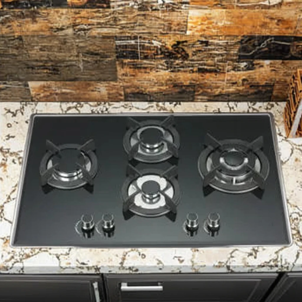 

Газовая плита ALK Kitchen Table Top Smart с четырьмя конфорками и электронным поджигом для домашнего использования