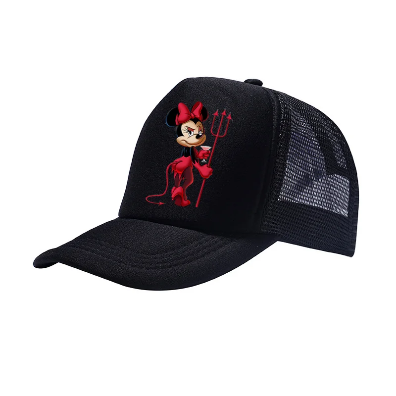 Disney Mickey Minnie Mouse Cartoon Baseball Cap Kids Sports Hat High Quality Sun Hats Baseball Anime Children Peaked Caps Hat