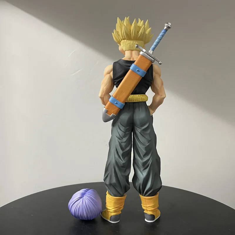 VF Trunks 26cm Double-Head Sculpture Infinite Z Warrior Dragon Ball Anime Figure Statue Model Gift