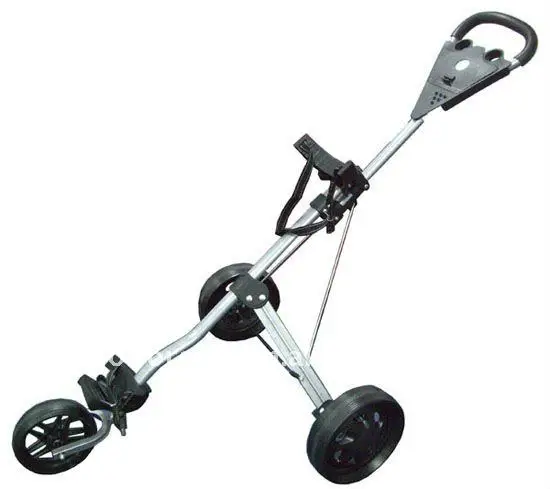 Three-wheeled aluminum lightweight trolley, 50 kg load-bearing, durable and modern