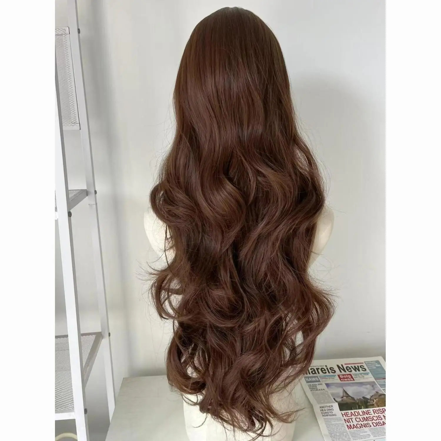 ‌70cm Lolita Wig - Big Curly Hair with Natural Volume, Heat Resistant Synthetic Fiber, Full Cap for Daily Use/Dress Up/Cosplay