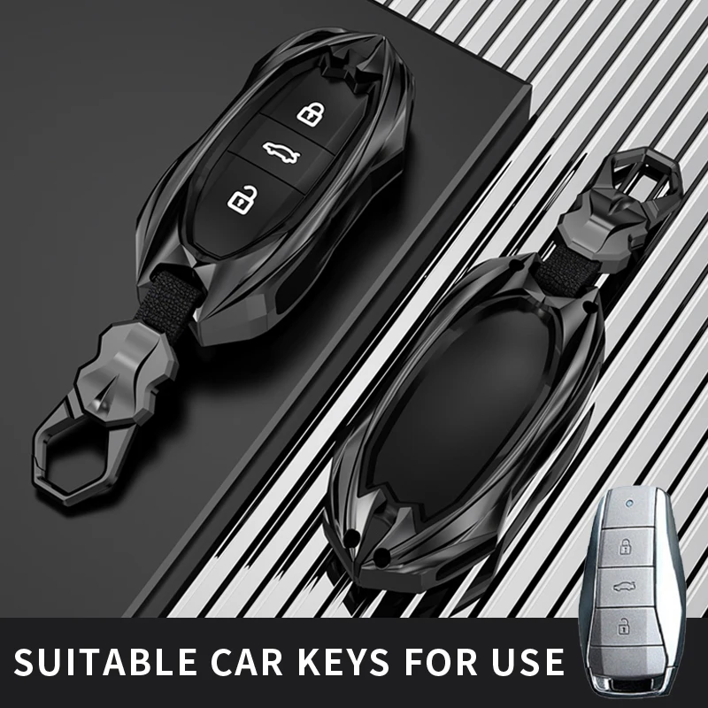 

Fit for jac car key case shell cover protector housing chain VW SOL E10X QX X7 X8 E50 X6 A5 E40X X4 A5E50A