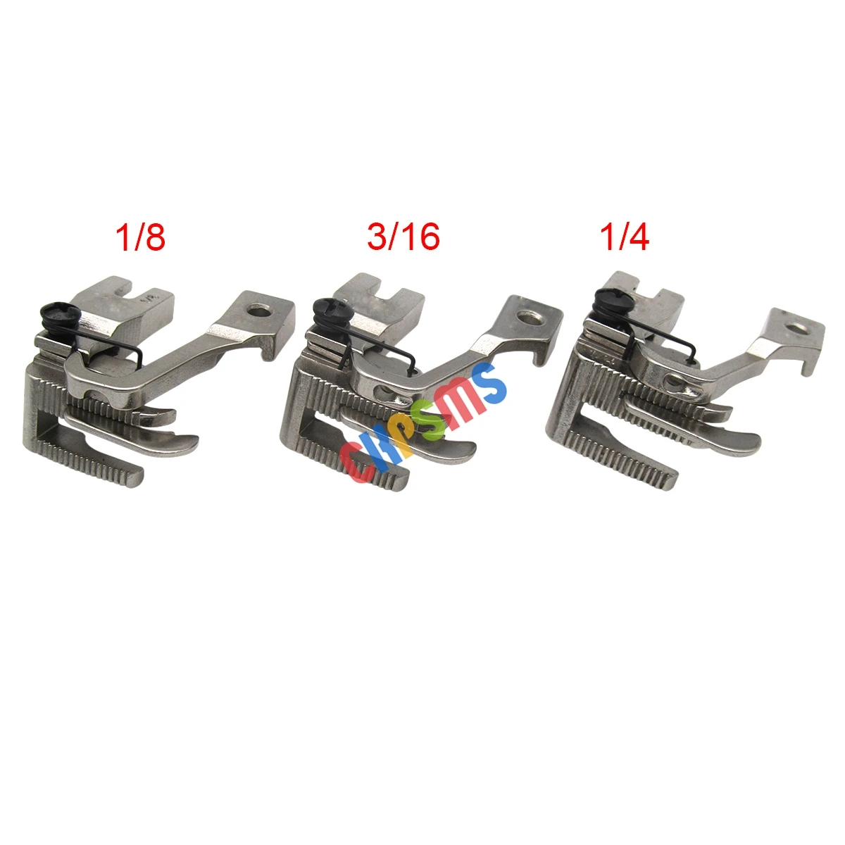 1SET # KP-19035 piedino per cucitura superiore con guida a sinistra adatto per Consew 205RB / Brother B797 /JUKI 1181